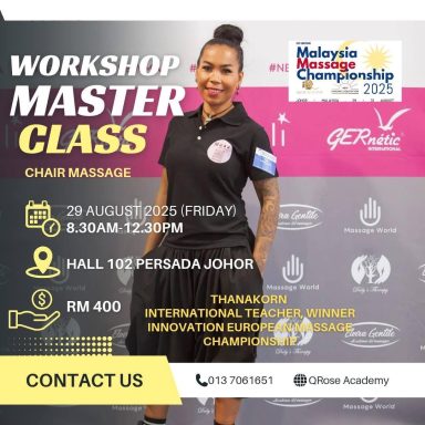 Trainerin Malaysia Chair-Massage